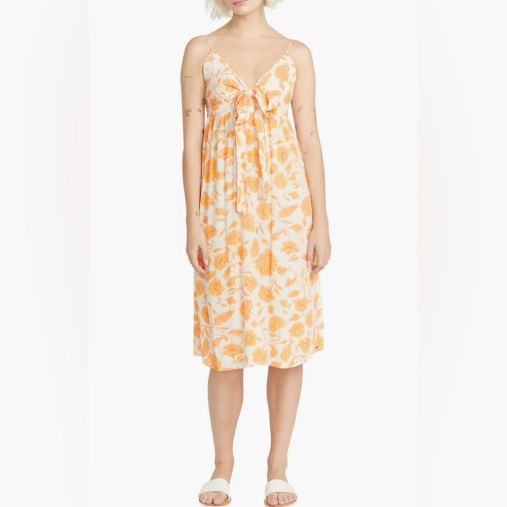 VOLCOM MY MOON N STARS FLORAL DRESS BRAND NEW W TAGS SIZE XXL (14-16)